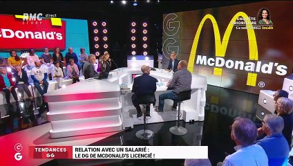 Les tendances GG : Le DG de McDonald's licencié à cause d'une relation avec un salarié ! - 04/11