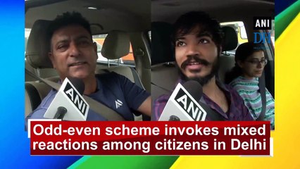 Odd-even scheme invokes mixed reactions among citizens in Delhi