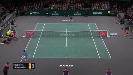 تنس: بطولة باريس للأساتذة: ديوكوفيتش يهزم شابوفالوف 6-3 و 6-4