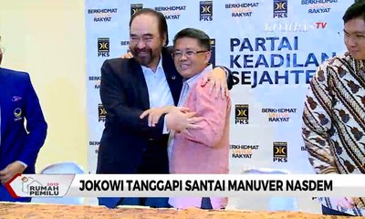 Jokowi Tanggapi Santai Manuver Nasdem
