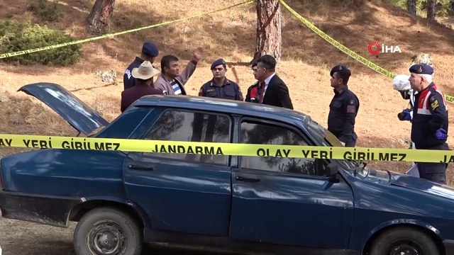3 gündür kayıp olan şahsın cesedi aracında yanmış halde bulundu