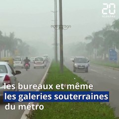 Inde : A New Delhi, un pic de pollution exceptionnel empêche les habitants de respirer et perturbe aussi l’atterrissage de certains vols !
