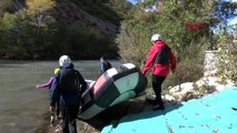 Tunceli'de 4 mevsim rafting keyfi