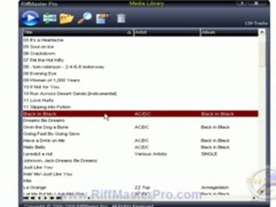 using the media library slowing down music ...