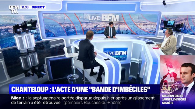 Chanteloup : l'acte d'une bande d'imbéciles - 04/11