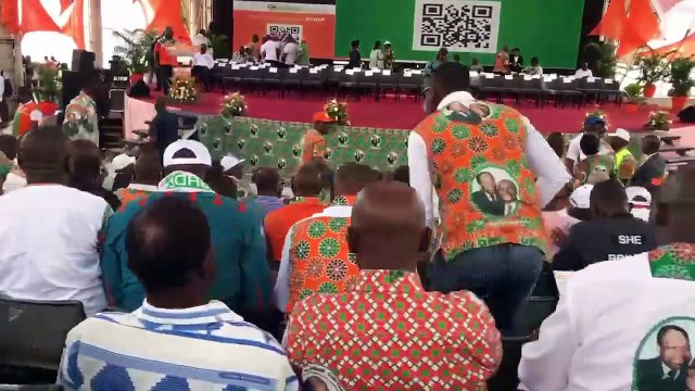 Cérémonie de lancement d’adhésion en ligne des militants du RHDP au Palais de la culture de Treichville