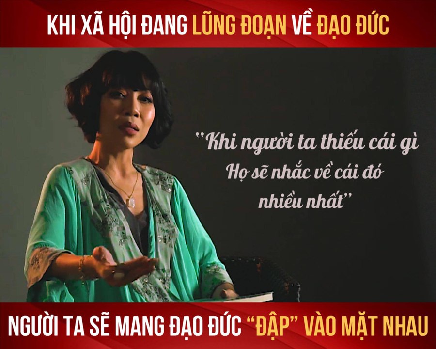 SHARE YOUR SECRET I TRÁC THÚY MIÊU - KHI XÃ HỘI ĐANG LŨNG ĐOẠN VỀ ĐẠO ĐỨC NGƯỜI TA SẼ MANG ĐẠO ĐỨC ''ĐẬP'' VÀO MẶT NHAU II YANNEWS