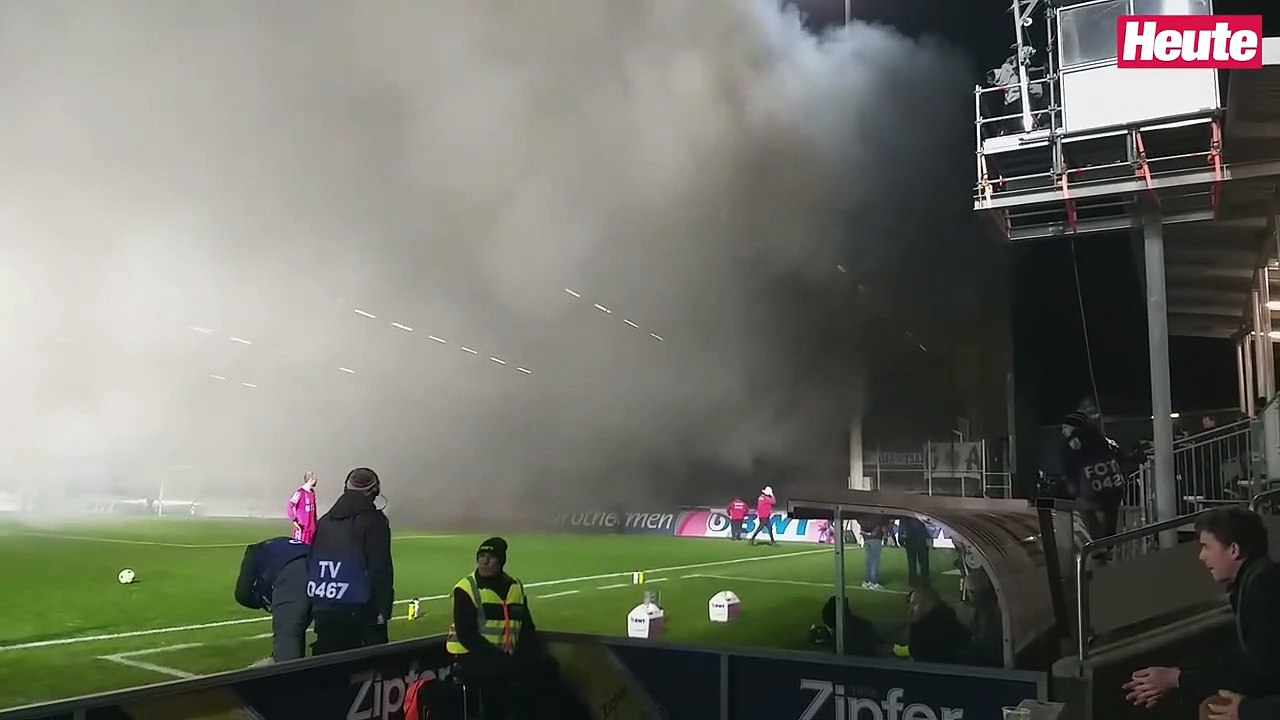 Video zeigt, warum Match fast abgebrochen wurde