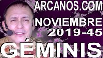 GEMINIS NOVIEMBRE 2019 ARCANOS.COM - Horóscopo 3 al 9 de noviembre de 2019 - Semana 45