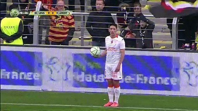 Le résumé de la rencontre RC Lens - FC Lorient (1-0) 19-20