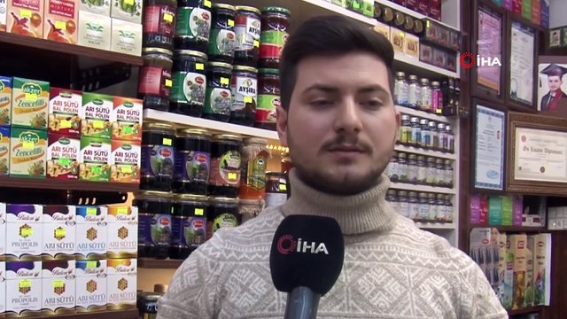 Havaların soğumasıyla bitki çaylarına ve doğal ürünlere rağbet arttı