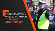 Mniej zabitych, więcej pijanych, bilans akcji "Znicz"
