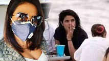 Delhi में Priyanka Chopra ने mask लगाकर की photo share, हो गई Troll | Boldsky