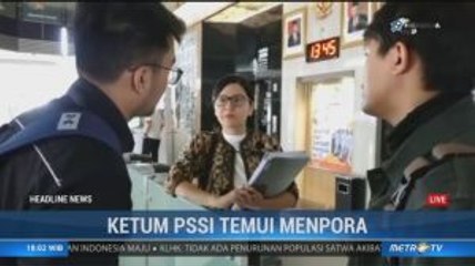 Ketua Umum PSSI Temui Menpora