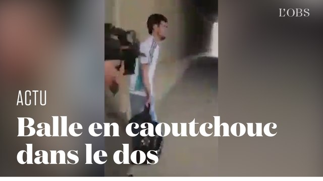 Israel : une policière tire une balle en caoutchouc dans le dos d'un Palestinien pour rigoler