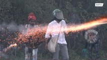 Playing with fire - Gunpowder fruit battle causes casualties