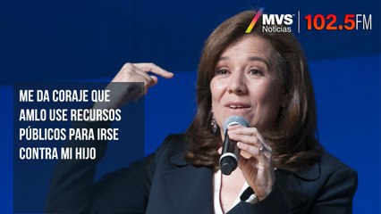 Me da coraje que AMLO use recursos públicos para irse contra mi hijo: Margarita Zavala