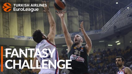 Turkish Airlines EuroLeague Regular Season Round 7: Fantasy Challenge