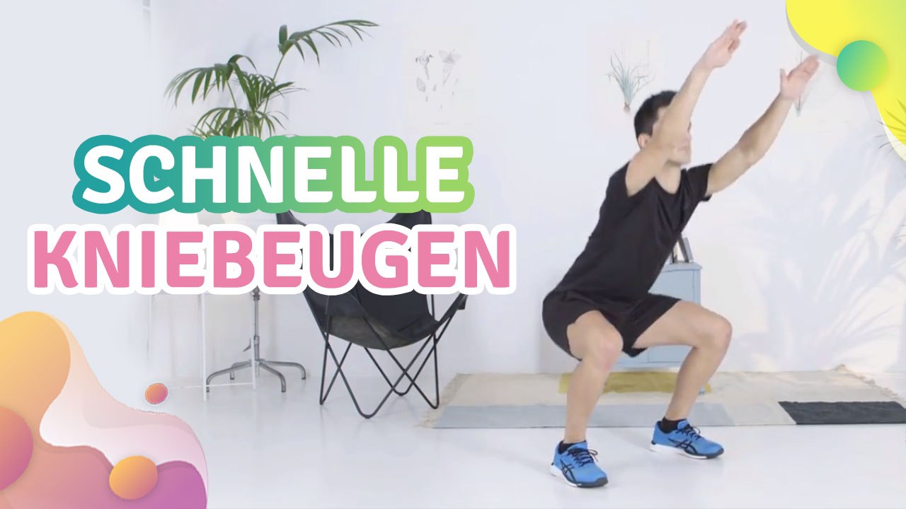 Schnelle Kniebeugen - Besser gesund Leben