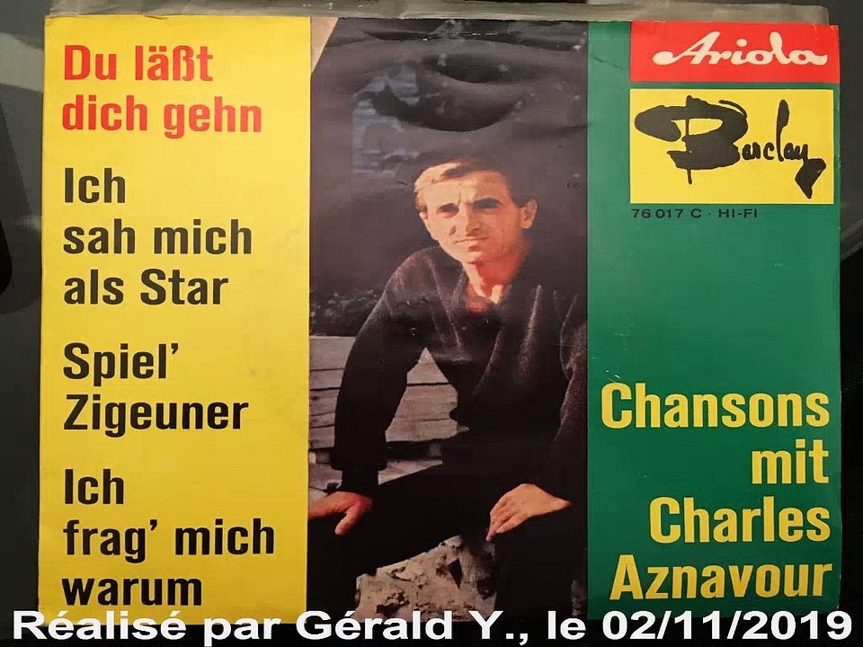 Charles Aznavour_Ich sah mich als star (Je m'voyais déjà)(1960)