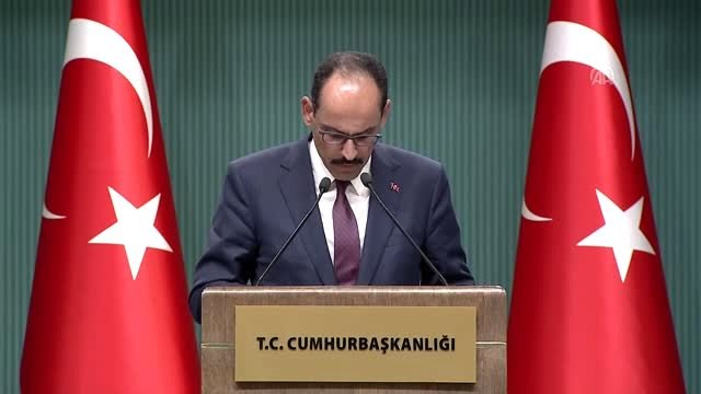 Kalın: Müttefiklerimizden terörün her türüne karşı açık, net tavır almalarını bekliyoruz