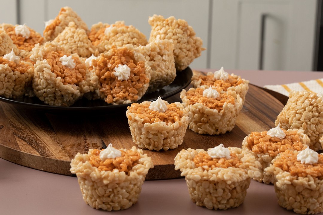 Pumpkin Pie Cereal Treats