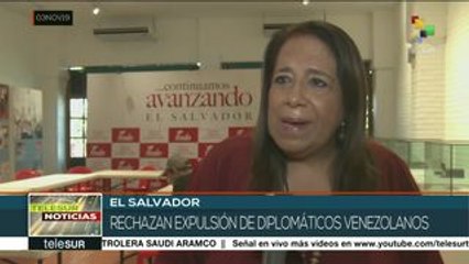 Diputada salvadoreña de FMLN rechaza política exterior del pdte Bukele