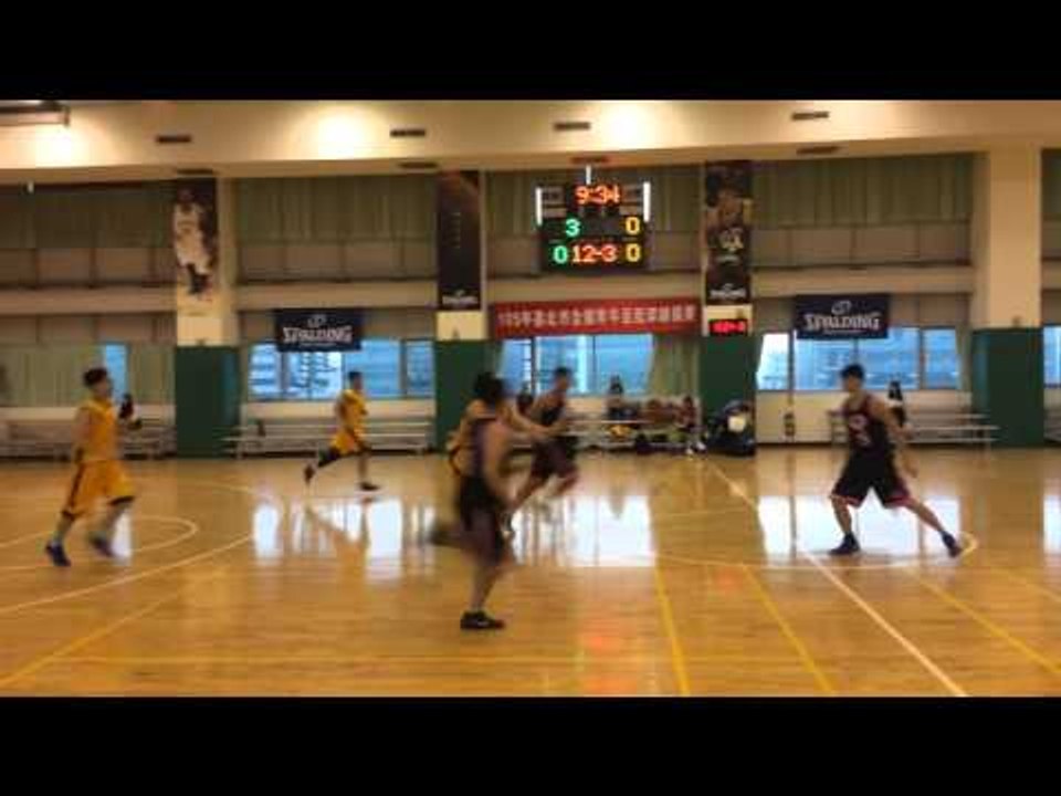 洪志善剛開賽第二顆三分 2016.04.03