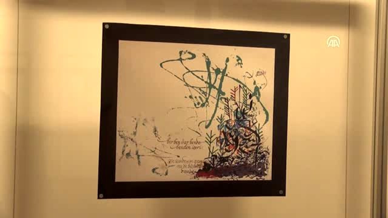 "Uluslararası Anadolu Kaligrafi ve Tipografi Yunus Emre Sergisi"