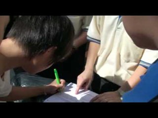 6.) 2008本报环市赛跑花絮－－幸运儿获得幸运大奖HONDA EX5摩多车