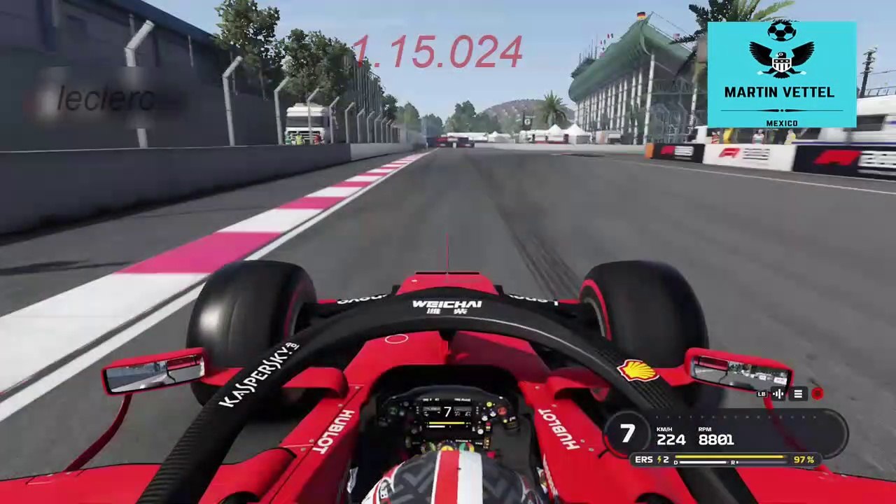 pole de mexico CHARLES LECLERC Gran Premio de Mexico 2019