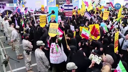 Rehine Krizinin Yıldönümünde ‘Amerika’ya Ölüm’ Sloganları