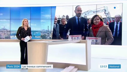 JO 2024 : les travaux inaugurés en présence d'Édouard Philippe