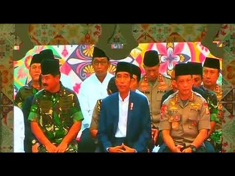 Bukber dengan TNI-Polri di Lapangan Monas, Ini Pesan Jokowi