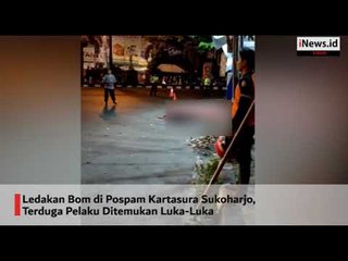 Ledakan Bom di Pospam Kartasura Sukoharjo, Terduga Pelaku Ditemukan Luka-Luka