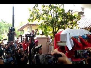 Video Jenazah BJ Habibie Diberangkatkan ke Taman Makam Pahlawan Kalibata