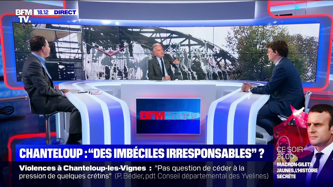 Violences urbaines à Chanteloup: Édouard Philippe dénonce "une petite bande d'imbéciles et d'irresponsables" (2/3) - 04/11