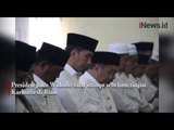 Presiden Jokowi Salat Istisqa Sebelum Tinjau Karhutla di Riau