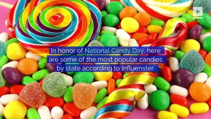 The Most Popular Candies by State (National Candy Day)