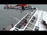 [여객선 침몰] 세월호 침몰 다급한 구조 현장 영상