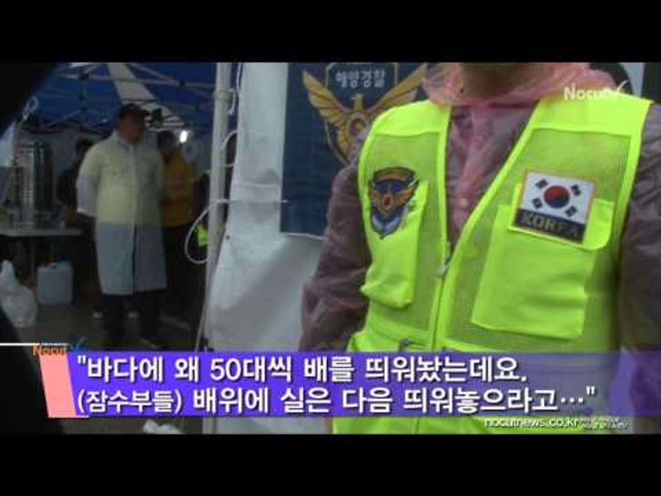 [여객선 침몰] 민간 잠수부들 "도우러 왔는데 정부는 우왕좌왕"