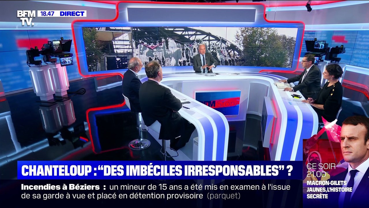 Violences urbaines à Chanteloup: Édouard Philippe dénonce "une petite bande d'imbéciles et d'irresponsables" (3/3) - 04/11