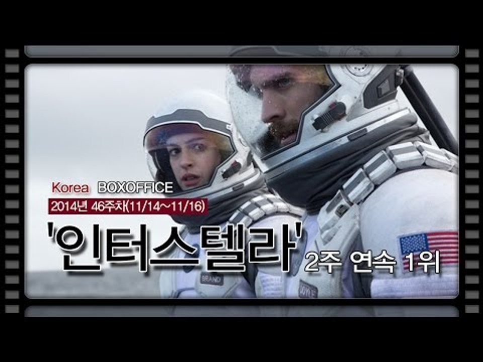 [국내박스오피스] 흥행을 카트에 담아 '카트' 2위.. '인터스텔라' 2주 연속 1위