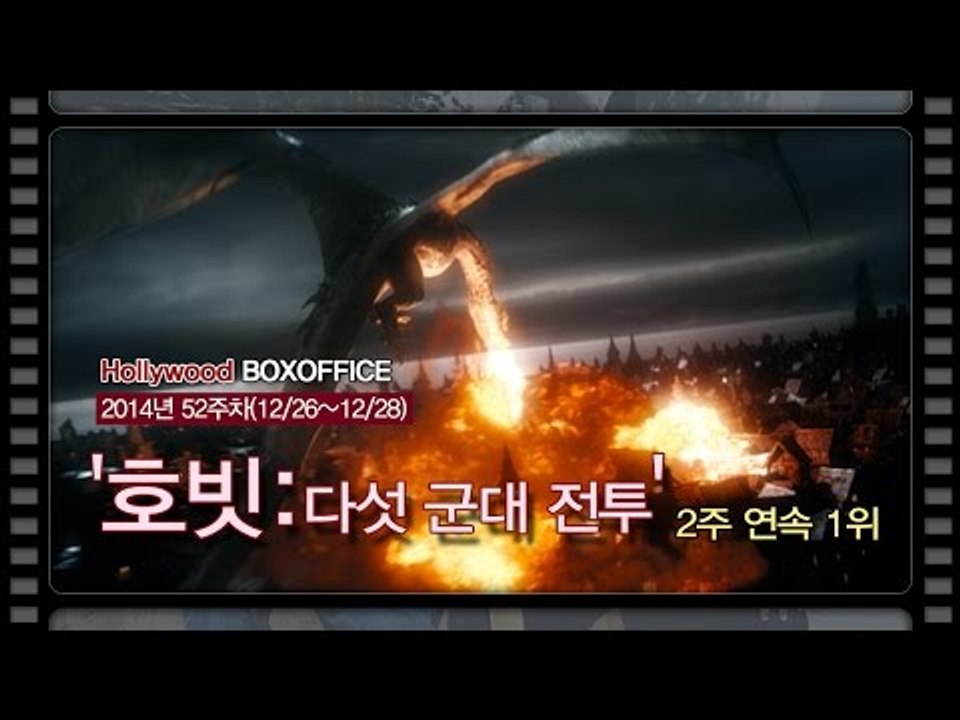 [북미박스오피스] 안젤리나 졸리 감독의 ' 언브로큰' 3위로 데뷔... '호빗' 2주...