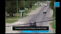 Provocó un choque en Camino Rivadavia y se fugó a toda velocidad