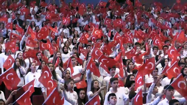 Barış Pınarı Harekatı'na 'marşlı' destek - GAZİANTEP