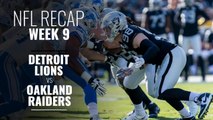 Week 9: Raiders knock off Lions at home