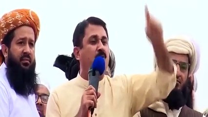 Politician Jamshed Dasti Speech in Islamabad Dharna