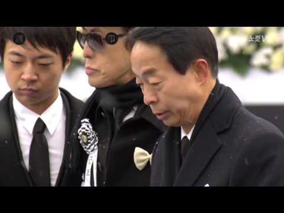 [NocutView] 김현철, 故 김영삼 前대통령 영결식장서 끝내 '눈물'