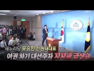 [NocutView]  파죽지세 유승민 여권 대권주자 선두 우뚝